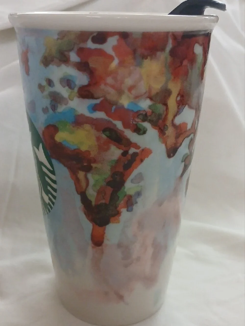 Starbucks ceramic travel